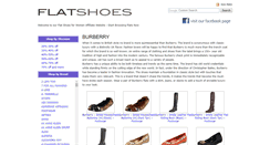 Desktop Screenshot of flatshoes.net